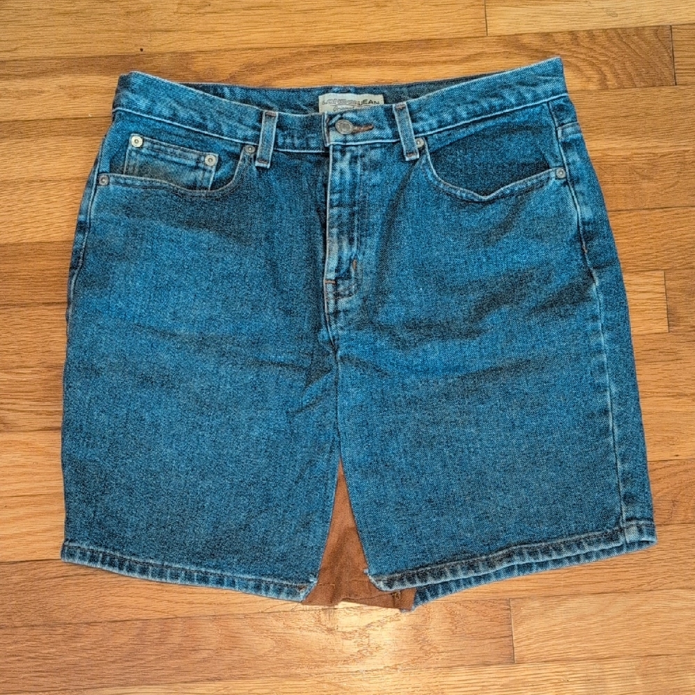 Classic Blue Denim Mini Skirt
